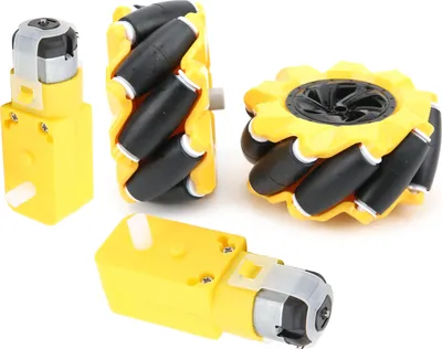 Obrázok produktu pre Mecanum koleso pre TT motor s prevodovkou Smart Robot Car Parts Príslušenstvo DIY Toy Components 80mm