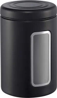 Produktbild von WESCO Vorratsdose schwarz matt