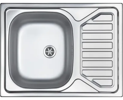 Obrázok produktu pre Nerezový drez Sinks OKIO 650 M, matný povrch - hrúbka 0,6mm