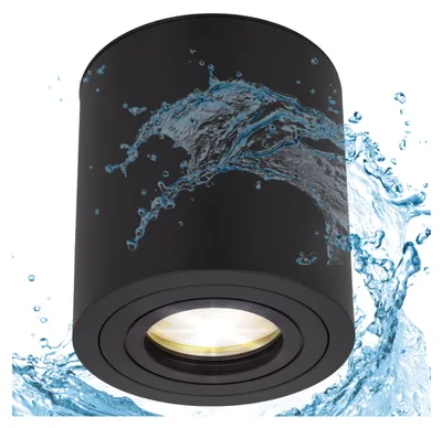 Image de Lampe Plafond LED Ledhoff Tuba GU10 IP54 Étanche