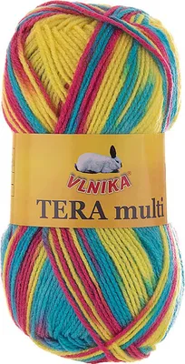 100g Strickgarn Häkelgarn TERA MULTI 838