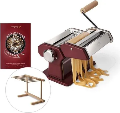 Obrázek produktu pro Stroj na těstoviny Famanu s nástavcem na těstoviny a 3 nástavci na lasagne a tagliatelle