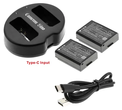 Image de TECHTEK Batterie compatible avec [Canon] EOS 1100D, EOS 1200D, EOS KISS X50, EOS REBEL T3, EOS REBEL T5 remplace LC-E10, pour LC-E10C, pour LC-E10E,