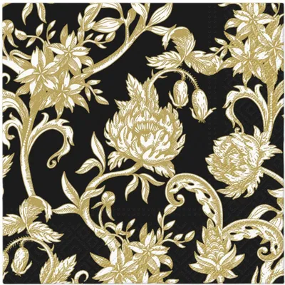 Produktbild von Servietten 33x33 cm - Baroque Flowers