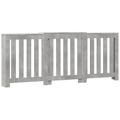 Obrázok produktu pre vidaXL Obloženie radiátora betónové šedé 205x21,5x83,5 cm materiál na báze dreva