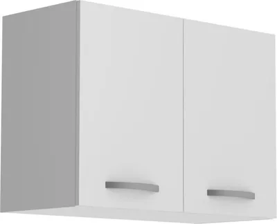 Obrázek produktu pro Vysoká skříň Oslo 2 dveře - bílá - D 80 x H 36 x V 58 cm