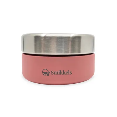 Obrázok produktu pre Smikkels nerezová oceľ Foodjar 280 ml ružová nádoba na občerstvenie
