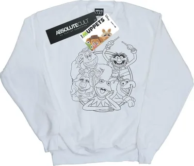 Produktbild von Disney - "The Muppets" Sweatshirt für Damen BI31246 (XL) (Weiß)