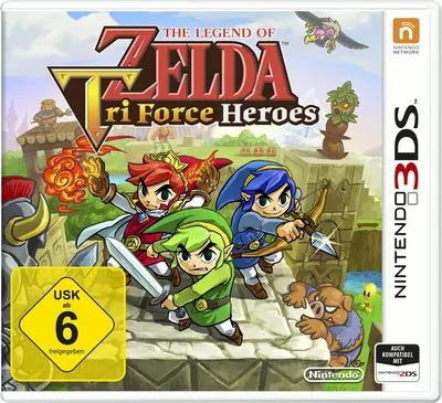 Produktbild von The Legend of Zelda - Tri Force Heroes - 3DS