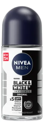 Produktbild von Nivea Men Deo-Roller Black & White Invisible 50 ml