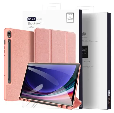 Image de Étui avec support Dux Ducis Domo Samsung Galaxy Tab S9 Fe - Rose