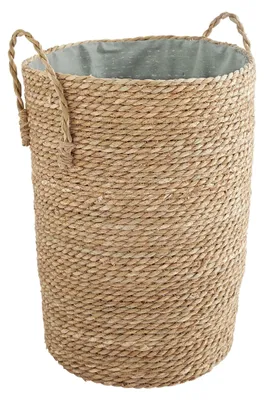 Obrázek produktu pro Koš na prádlo modré barvy, s rukojetí