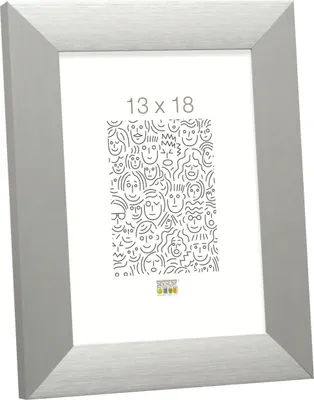 Obrázok produktu pre Hliníkový rám na fotografie Deknudt Tibbi 13 x 18 cm, strieborný