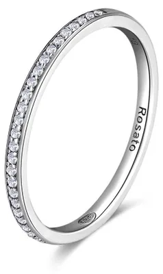 Produktbild von Ring aus 925er Silber mit 25 Zirkonia-Steinen