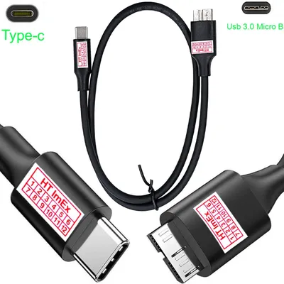 Produktbild von USB C auf Micro B-Stecker Ladekabel Datenkabel für ADATA Externe Festplatte