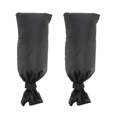 Image de Couverture de robinet extérieur - Couverture de protection hivernale étanche et isolée pour robinet/tuyau d'arrosage, taille S (18 × 15 cm)