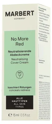 Zdjęcie produktu dla Neutralizujący krem kryjący Marbert No More Red (15 ml)
