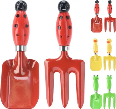 Produktbild von Gartengeräte-Set für Kinder - 2 Stück