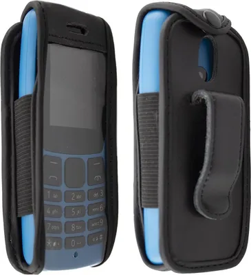 Zdjęcie produktu dla Ledertasche mit Gürtelclip für Nokia 110