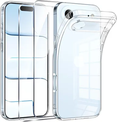 Produktbild von Hülle + 2X Schutzglas für iPhone 17 Air Panzerfolie Display Case Screen Full 9H