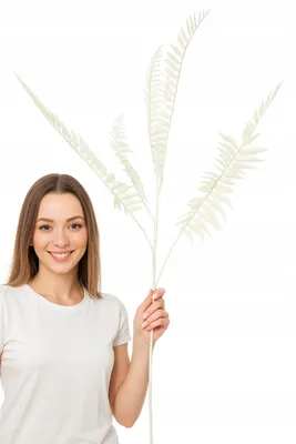 Produktbild von Dekorativer Künstlicher Zweig Blatt für Vase 75 cm