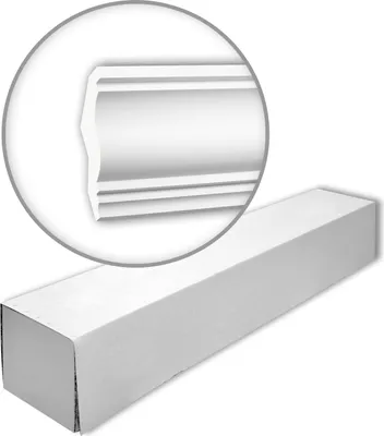 Obrázek produktu pro Římsy Profhome 150273 1 karton s 4 ozdobnými lištami 8 m