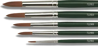 Produktbild von KREUL Universalpinsel Ponyhaar Synthetics rund Gr. 0