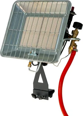 Produktbild von Volteno Gasstrahler 4,5 kW mit Druckminderer und Gasschlauch – Infrarot-Gasheizer für Garage und Werkstatt