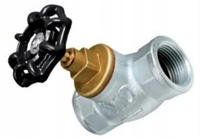 Produktbild von Hydroland Z.ŻEL32 Gusseisen Durchgangsventil Messingkopf 1 1/4''