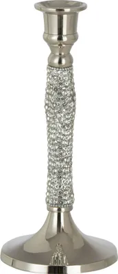 Produktbild von J-Line Kerzenhalter Diamant Aluminium Silber Small