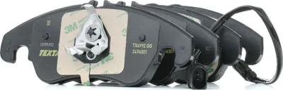Produktbild von TEXTAR 2474301 Bremsbeläge Satz Vorne für AUDI A4 Avant (8K5, B8) A6 Avant (4G5, 4GD, C7) A5 Sportback (8TA) A4 Limousine (8K2, B8) A5 Coupe (8T3)