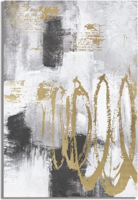 Zdjęcie produktu dla FURNLUX Wall art Tory White 80cm / Kolor główny: biały / Wymiary: 80 x 120 x 3 cm