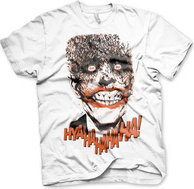 Produktbild von Joker - HyaHaHaHa T-Shirt - Large - White