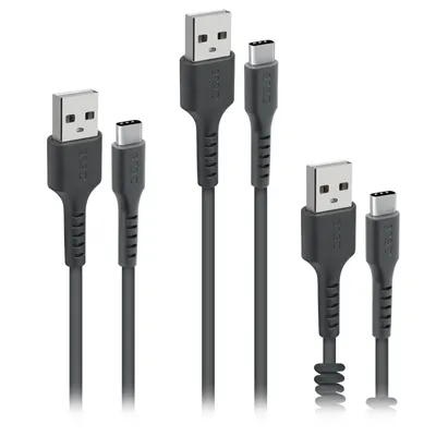 Immagine prodotto di SBS TEKITUSBC3IN1K cavo USB USB 2.0 2 m USB A USB C Nero