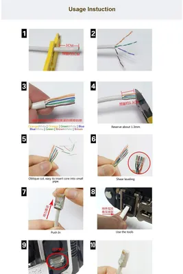 Obrázok produktu pre Konektor RJ45 Cat6, 50 kusov, neekranovaný, 8P8C, pre sieťové káble