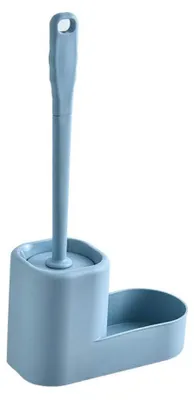 Imagen del producto de Cepillo de limpieza para inodoro con cerdas suaves y mango largo