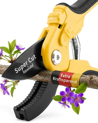 Produktbild von Profi Amboss-Gartenschere – kraftsparend Äste bis 20 mm schneiden | für große & kleine Hände