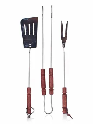 Produktbild von 3-teiliges Barbecue-Utensilien-Set