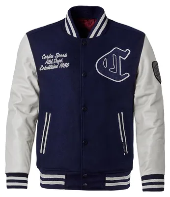 Produktbild von Cordon Sport Herren Lederjacke Team navy/beige XL