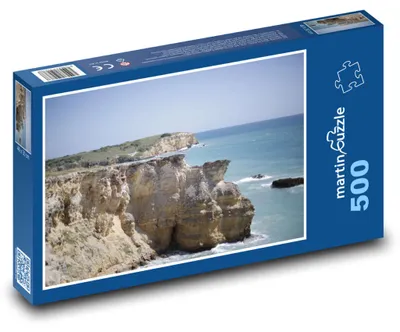 Zdjęcie produktu dla Puzzle 500 Klif nad morzem - martinpuzzle