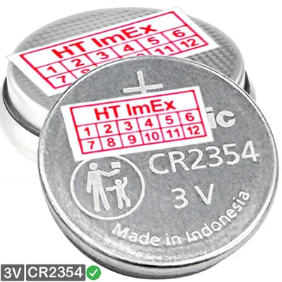 Produktbild von CR2354N Ersatz Batterie 3V 560mAh Lithium Knopfzelle kompatibel Panasonic CR2354
