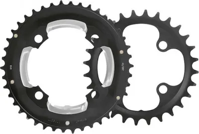 Image de Plateaux et araignée FSA 36 x 22 dents pour vélos électriques Brose - Noir, 10/11 vitesses ...