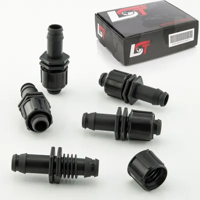 Produktbild von 5x Verbinder Kupplung Schlauch Reparatur Bewässerungssystem PE-Rohr 16x17