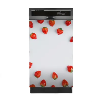 Produktbild von Magnete Dekorative 45x70 cm Küche Magnetmatte Spülmaschine - Weiße Früchte