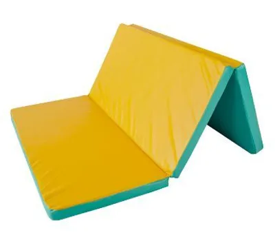 Immagine prodotto di Materasso Ginnico Gamma 150X100X5 Tre Pezzi Verde-Giallo