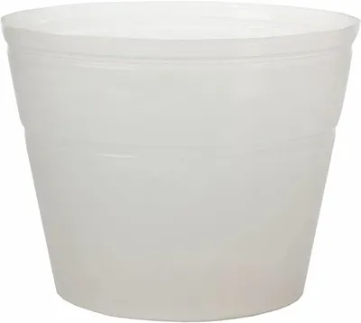 Produktbild von VIVANNO Pflanzkübel-Zubehör Kunststoff EINSATZ Flexibel Rund, Weiß matt - 35x25 cm