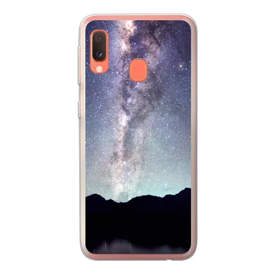 Produktbild von MuchoWow® Handyhülle Schutzhülle Hülle für Samsung Galaxy A20e Universum - Galaxie - Sternenhimmel - Jungen - Mädchen - Kinder Silikon Softcase Handy Hülle - Abdeckung