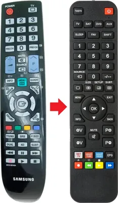 Produktbild von Fernbedienung passend für SAMSUNG LE32B530