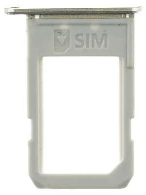 Produktbild von Samsung Galaxy S6 edge+ (SM-G928F) Sim Karten Halter Tray Fach, Gold