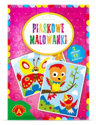 Obrázek produktu pro ALEX Piaskowe malowanki Ptaszki i Motyle zestaw